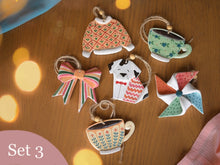 Load image into Gallery viewer, Christmas Ornaments (Sets of 6)