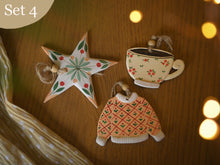 Load image into Gallery viewer, Christmas Ornaments (Sets of 3)