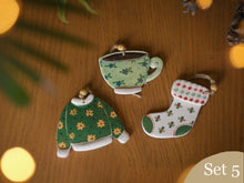 Load image into Gallery viewer, Christmas Ornaments (Sets of 3)