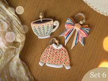Load image into Gallery viewer, Christmas Ornaments (Sets of 3)