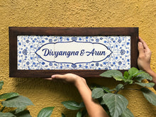 Load image into Gallery viewer, Navy Blooms // The Indigo Collection