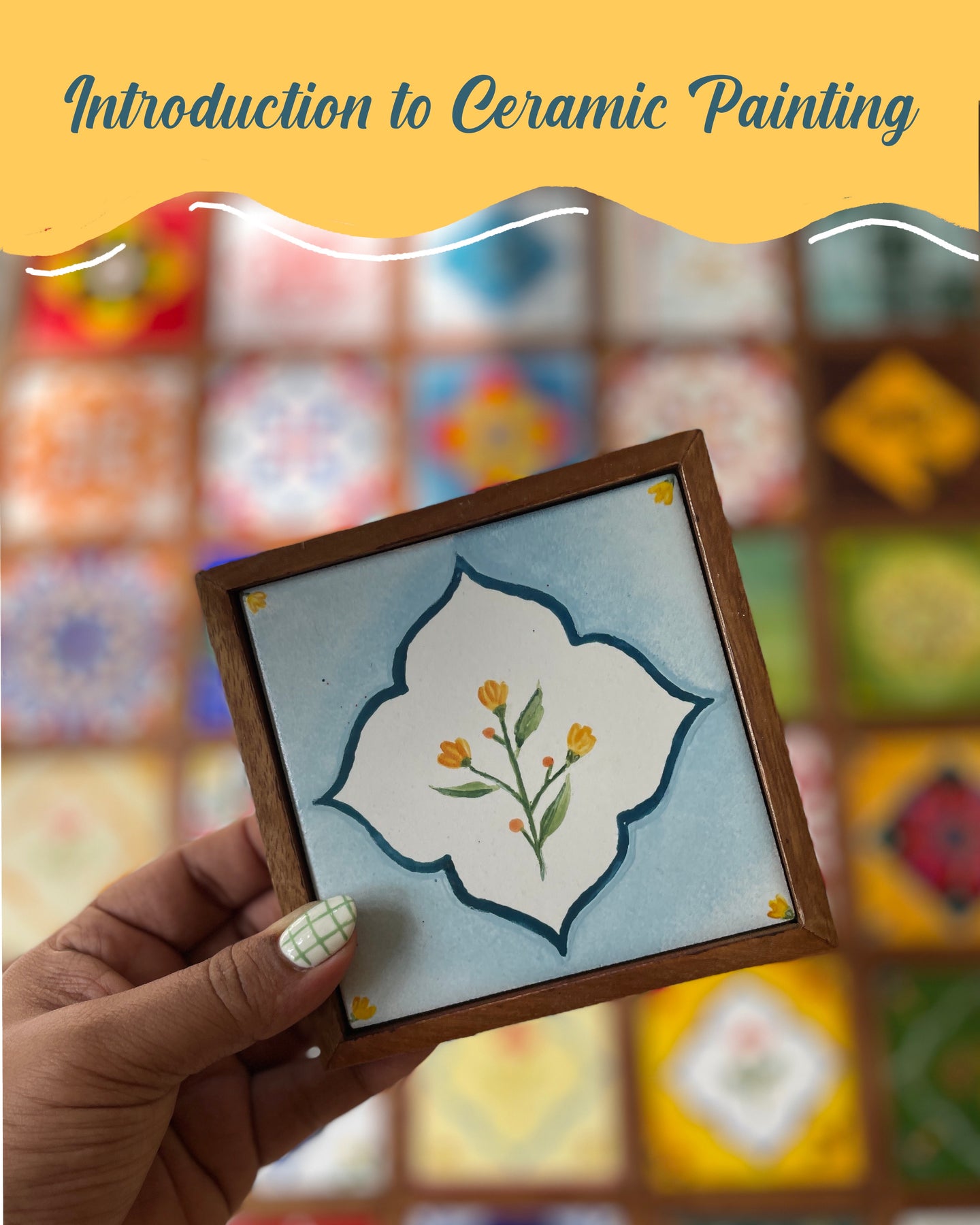 Beginners' Ceramic Painting Workshop - Pune