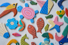 Load image into Gallery viewer, Large Wall Hanging // Pastel Sea-life
